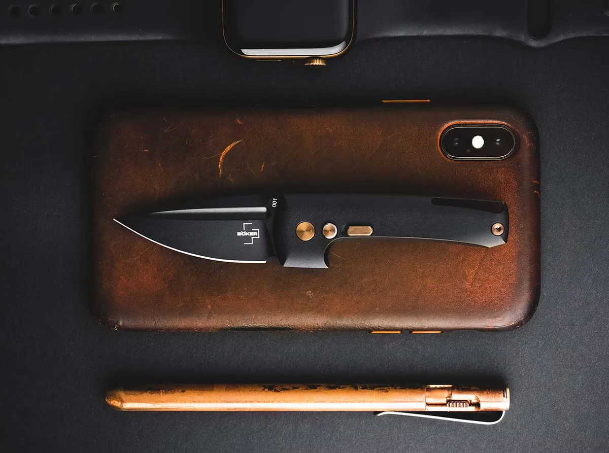 Boker Plus Harlock Mini - automatyczny nóż dżentelmena, 12,5 cm — zdjęcie 7