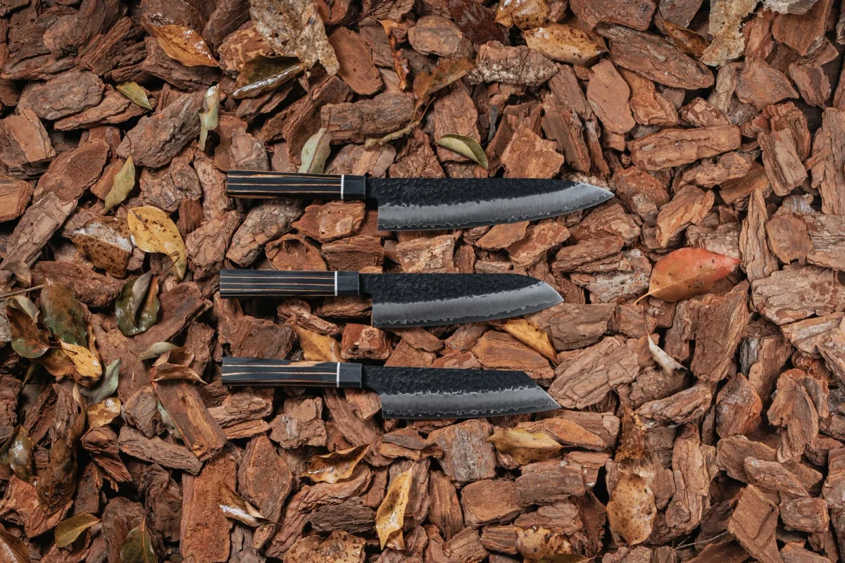 Suncraft Senzo Finest Bunka 16,5 cm - Nóż kuchenny ze stali SPG-STRIX z  — zdjęcie 8