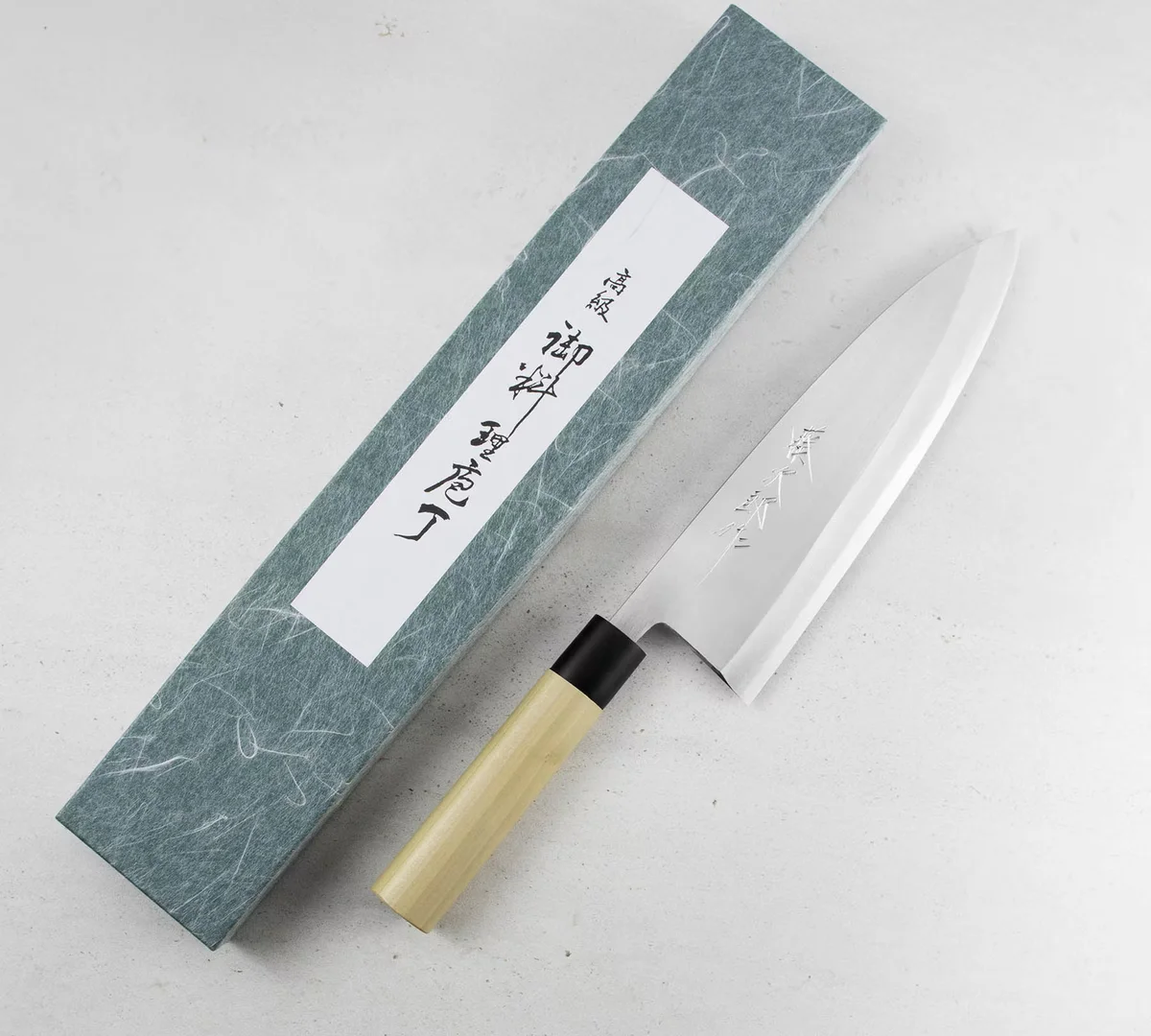 Tojiro Shirogami Nóż Deba 24 cm — zdjęcie 3