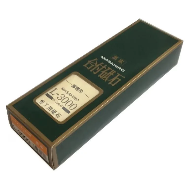 Masahiro Kamień wodny do ostrzenia L-3000 Super Fine Gradacja 3000 21 x 7.2 x 2.7 cm — zdjęcie 3