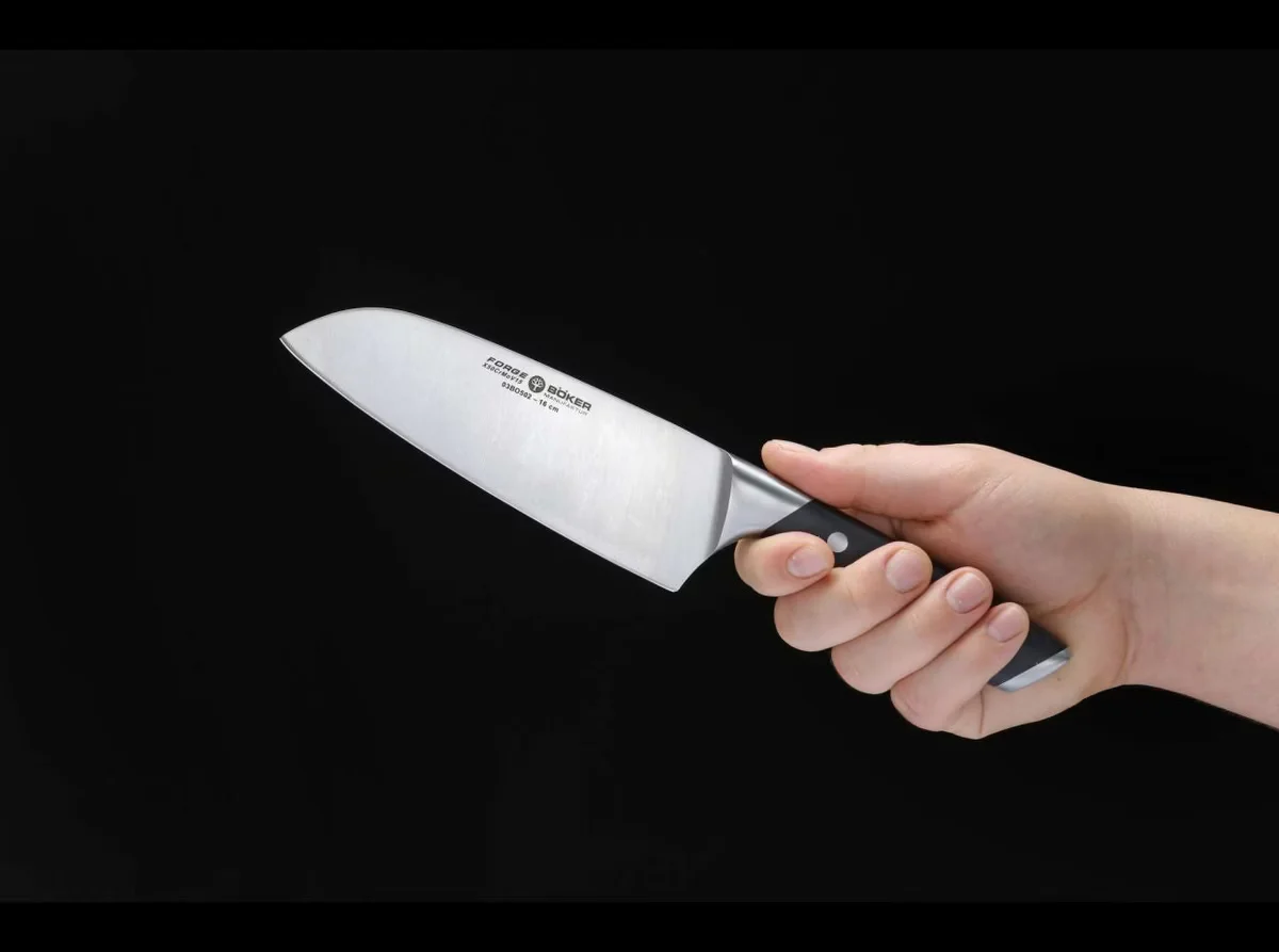 Nóż Santoku Böker Forge 16 cm — zdjęcie 5