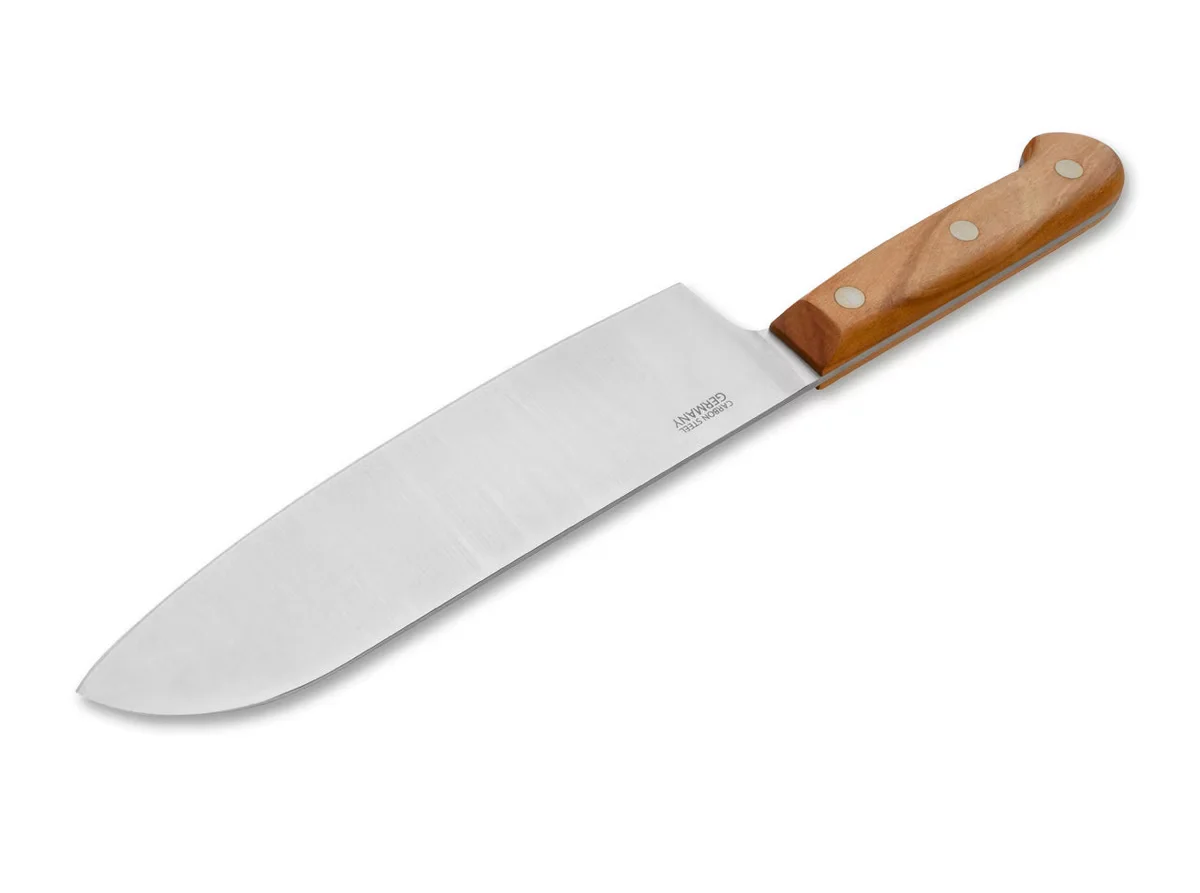 Nóż Santoku Böker Solingen Cottage-Craft z Drewnem Śliwkowym — zdjęcie 2