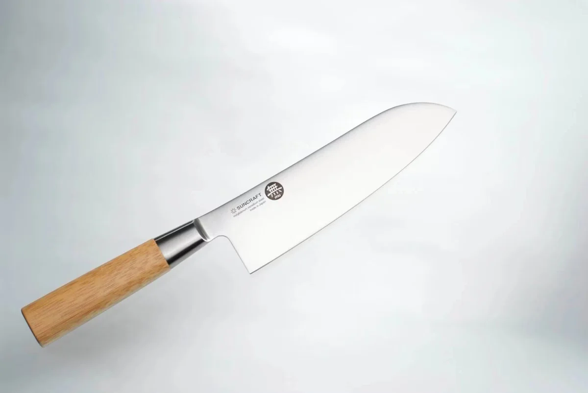 Suncraft Bamboo Nóż Santoku 16.7 cm — zdjęcie 2