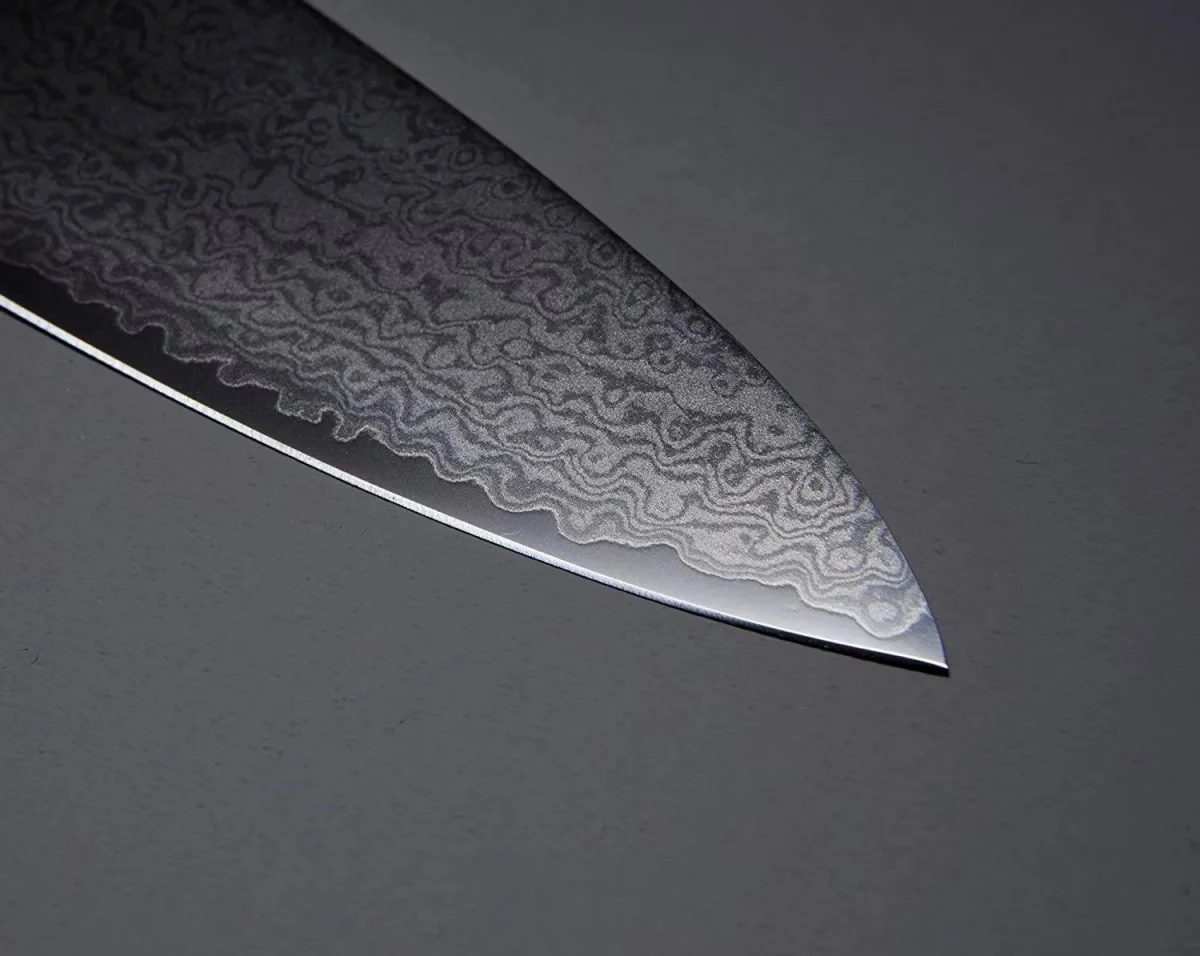 Suncraft Senzo Twisted Octagon Nóż Szefa Kuchni 24 cm — zdjęcie 8
