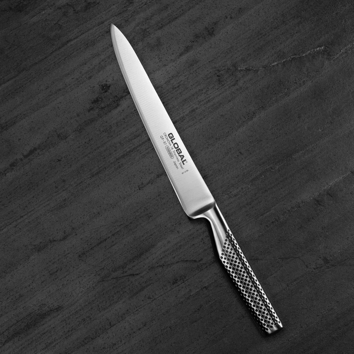 Nóż do porcjowania Global GF-37, ostrze 22 cm — zdjęcie 5