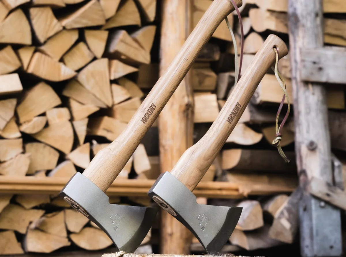 Böker Plus Toporek Appalachów – Duży, z Głowicą ze Stali 1055 i Trzonkiem z Hikory — zdjęcie 7