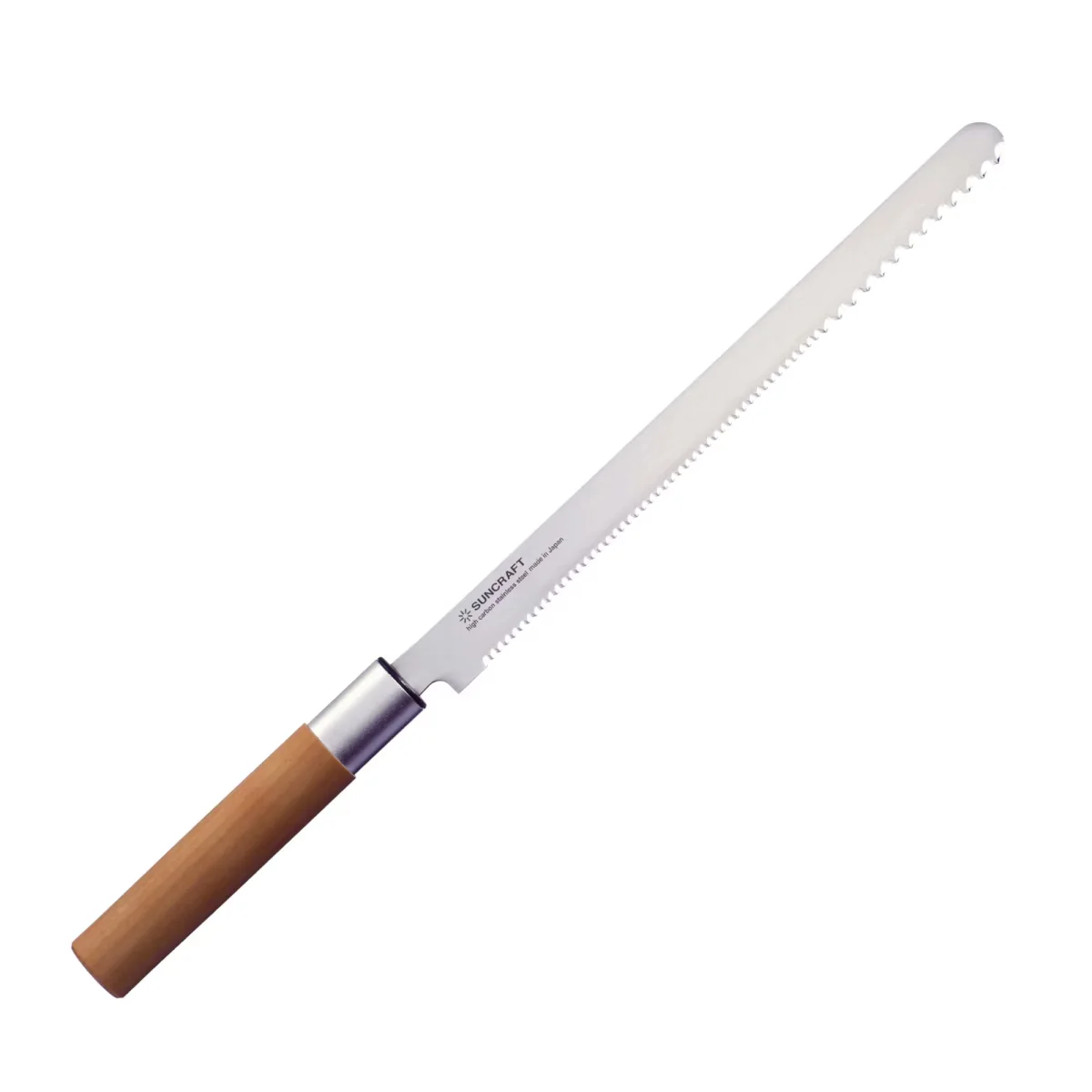 Suncraft SENZO JAPANESE Nóż do chleba 233 cm WA-08