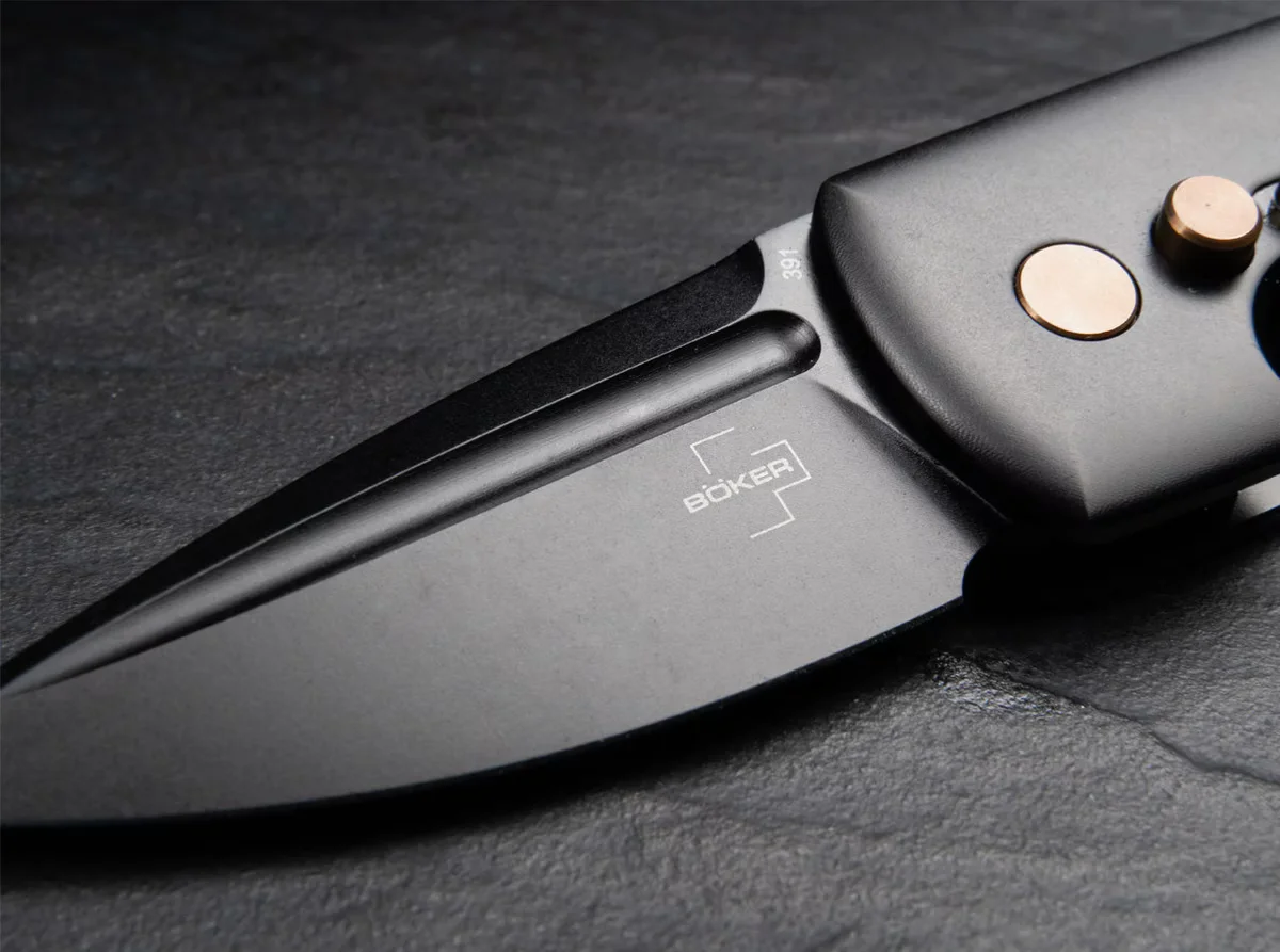 Boker Plus Harlock Mini - automatyczny nóż dżentelmena, 12,5 cm — zdjęcie 4