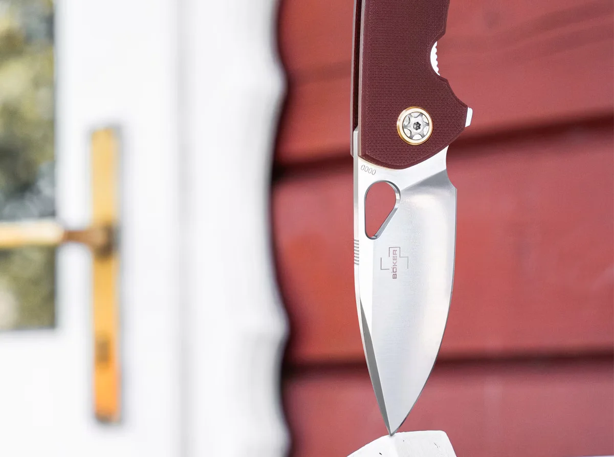 Nóż składany Böker Plus Little Friend CPM-S-35VN G10 — zdjęcie 3