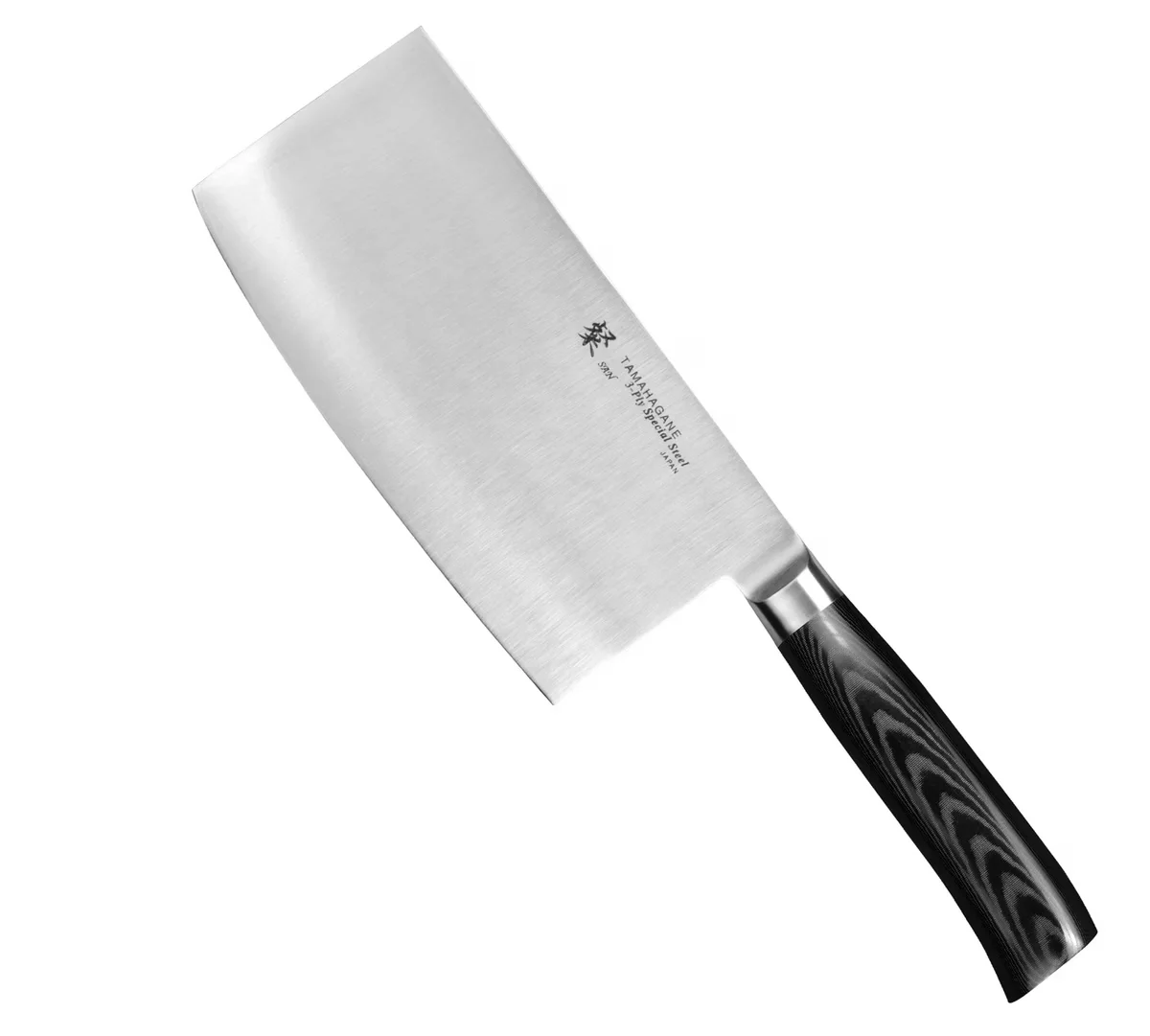 Tamahagane SAN Black VG-5 Nóż Kuchenny Chiński do Siekania 18 cm