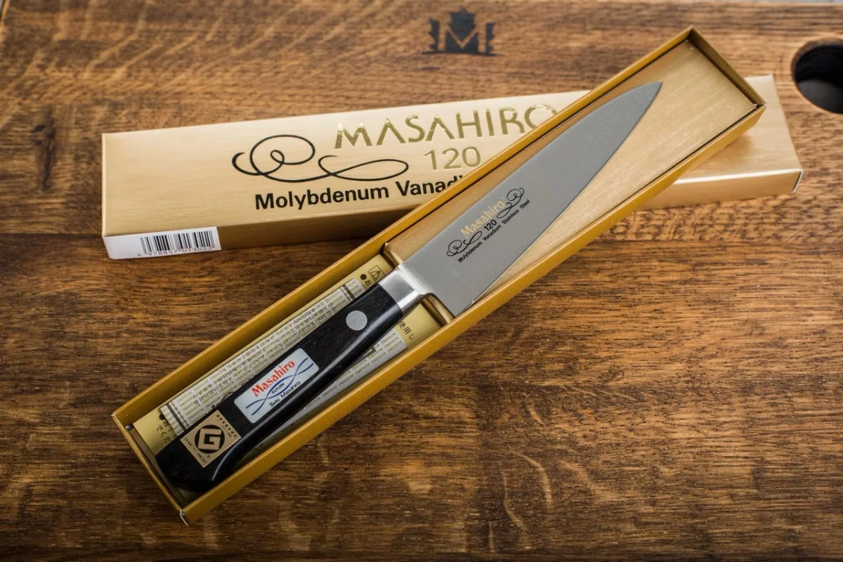 Masahiro MV Utility - Uniwersalny Nóż Kuchenny 12 cm — zdjęcie 5