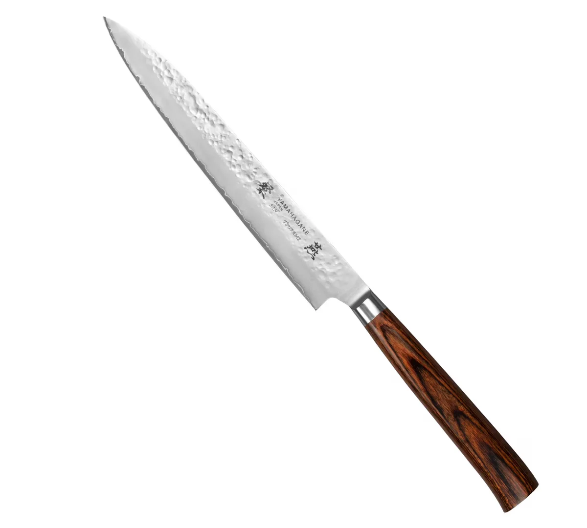 Tamahagane Tsubame Brown VG-5 Nóż Sashimi 21 cm
