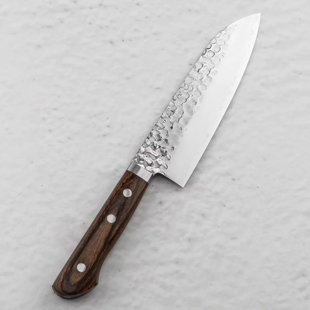 Kanetsune Seki 940 VG-1 Mahogany Nóż Santoku 16,5 cm — zdjęcie 6