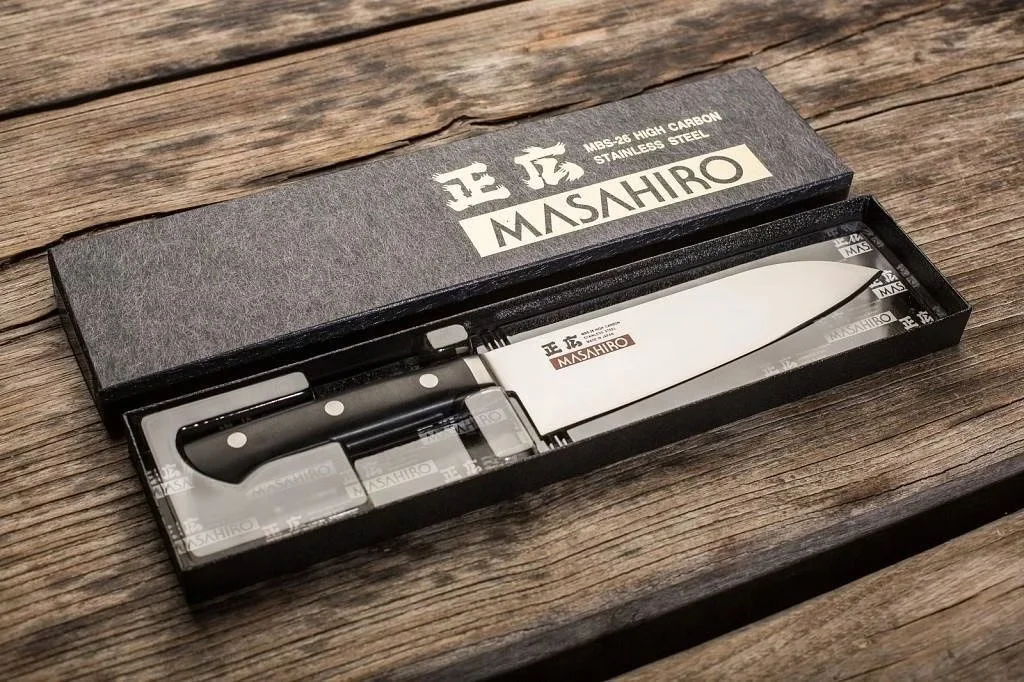 Masahiro MV-H Santoku 17.5 cm — zdjęcie 4