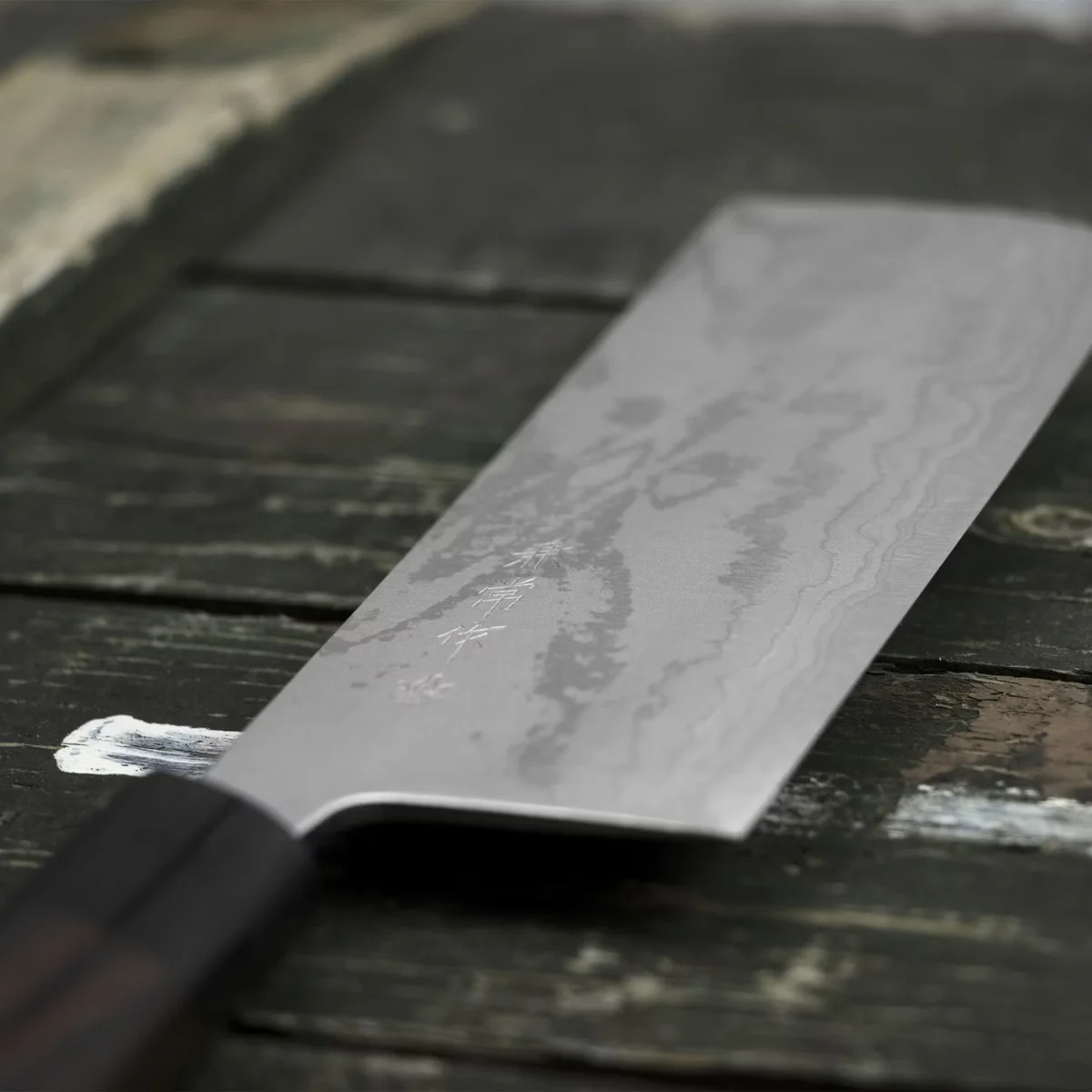 Kanetsune 400 Shirogami#2 Nóż Nakiri Japoński do Warzyw 16,5 cm — zdjęcie 9
