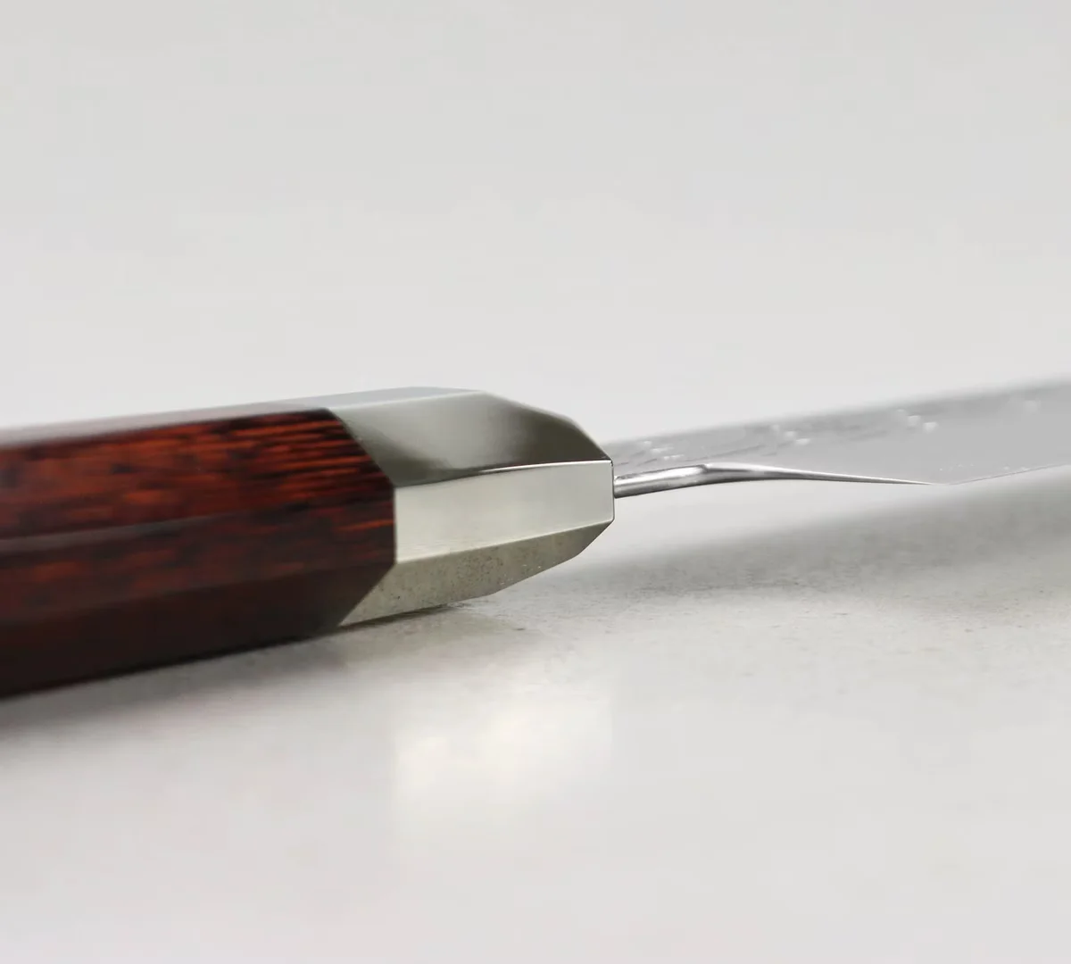 Mcusta Zanmai VG-10 Supreme Ripple Nóż Santoku 18 cm — zdjęcie 7