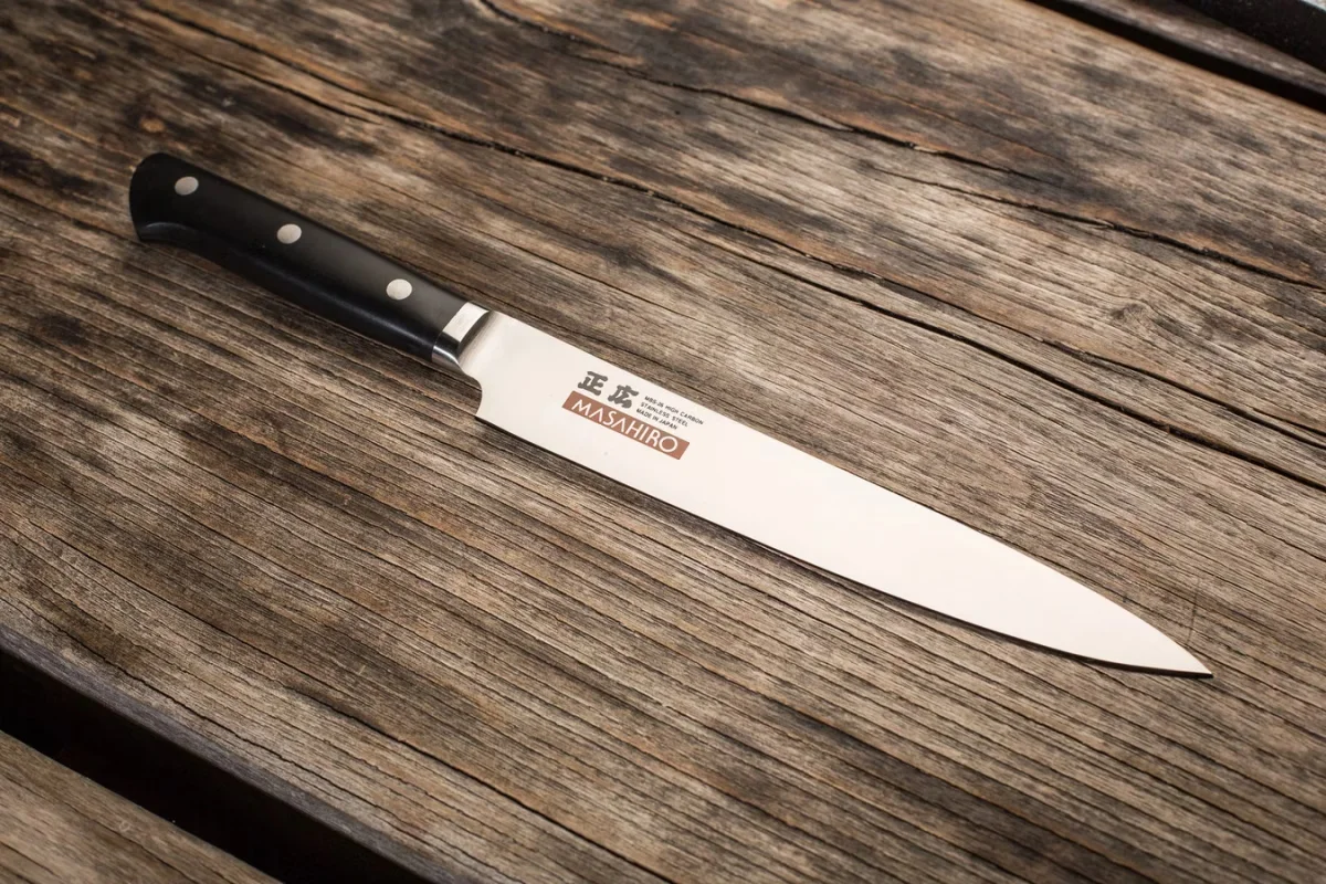 Masahiro MV-H Nóż Carving 20 cm — zdjęcie 7