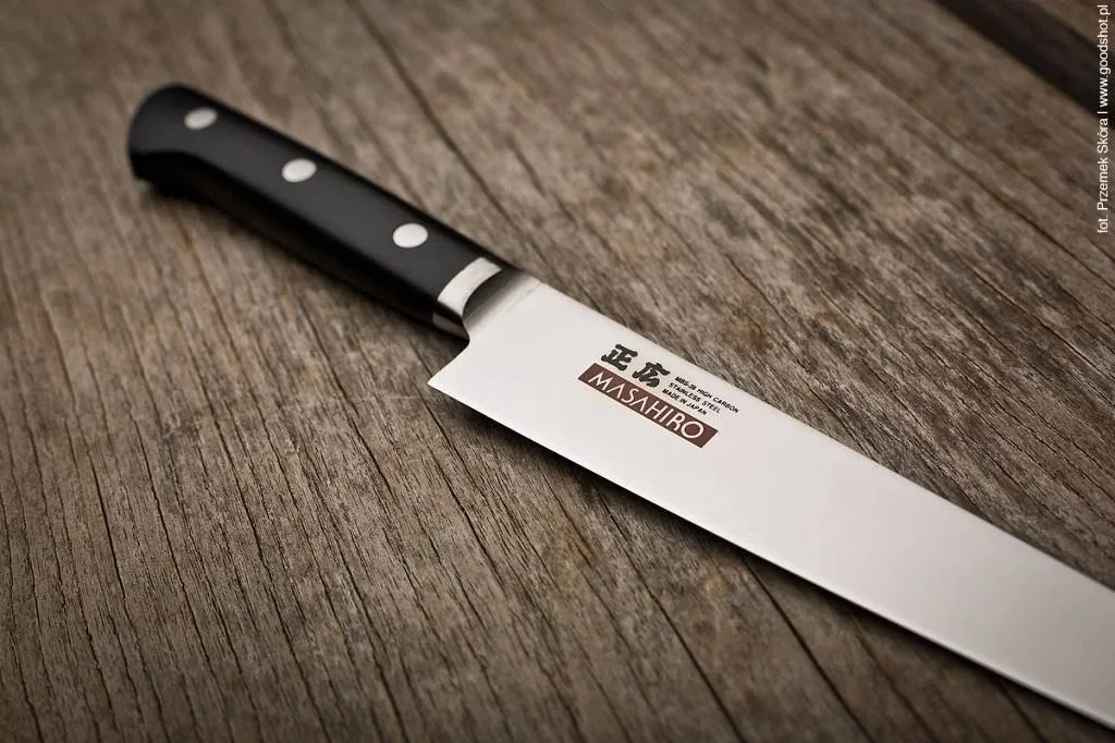 Masahiro MV-H Nóż do plastrowania Slicer 27 cm — zdjęcie 6