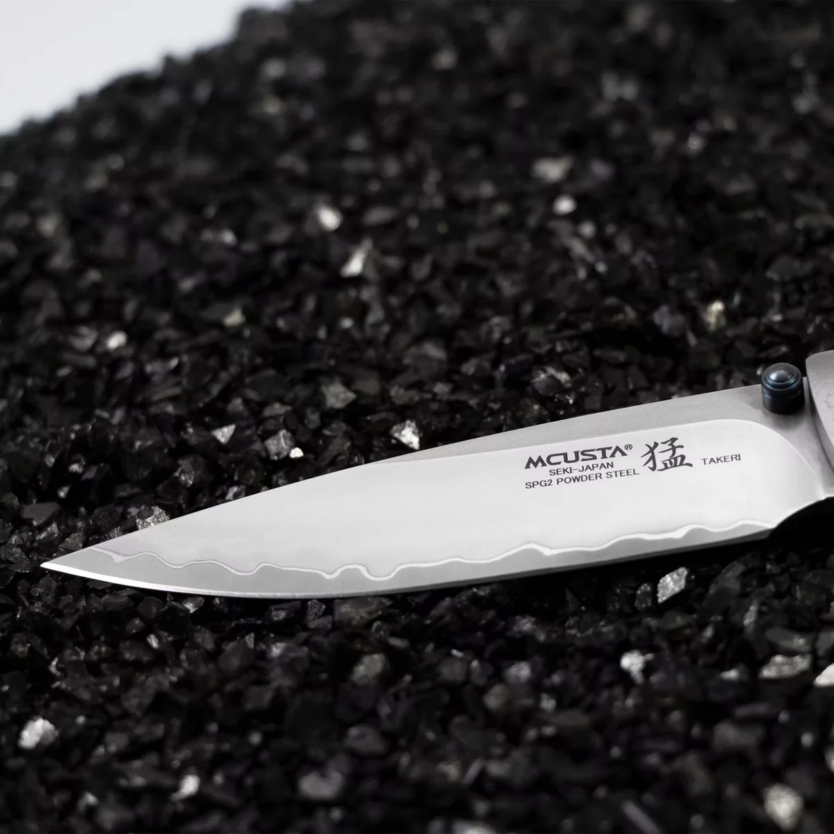 Mcusta Shinra Maxima Takeri SG2 Nóż Składany z Ostrzem 9,2 cm — zdjęcie 9