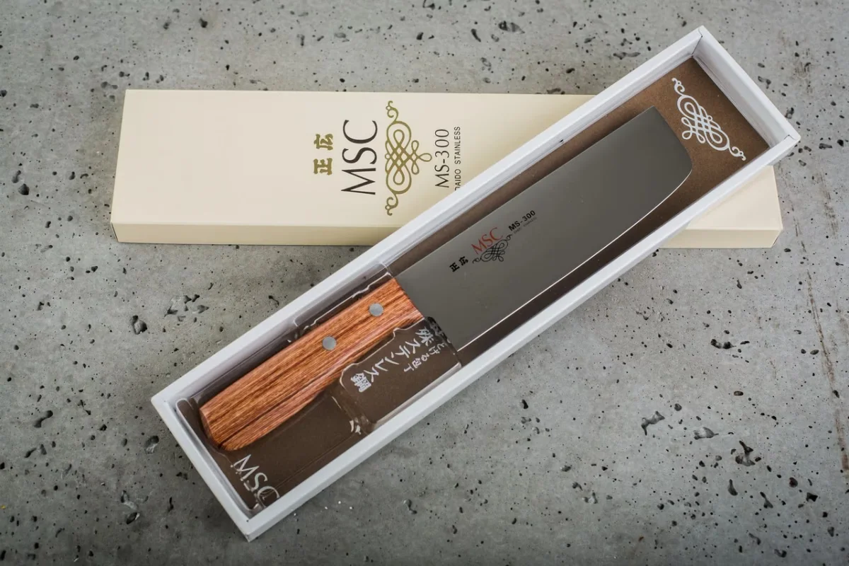Masahiro MSC Nóż kuchenny Nakiri 16 cm — zdjęcie 4