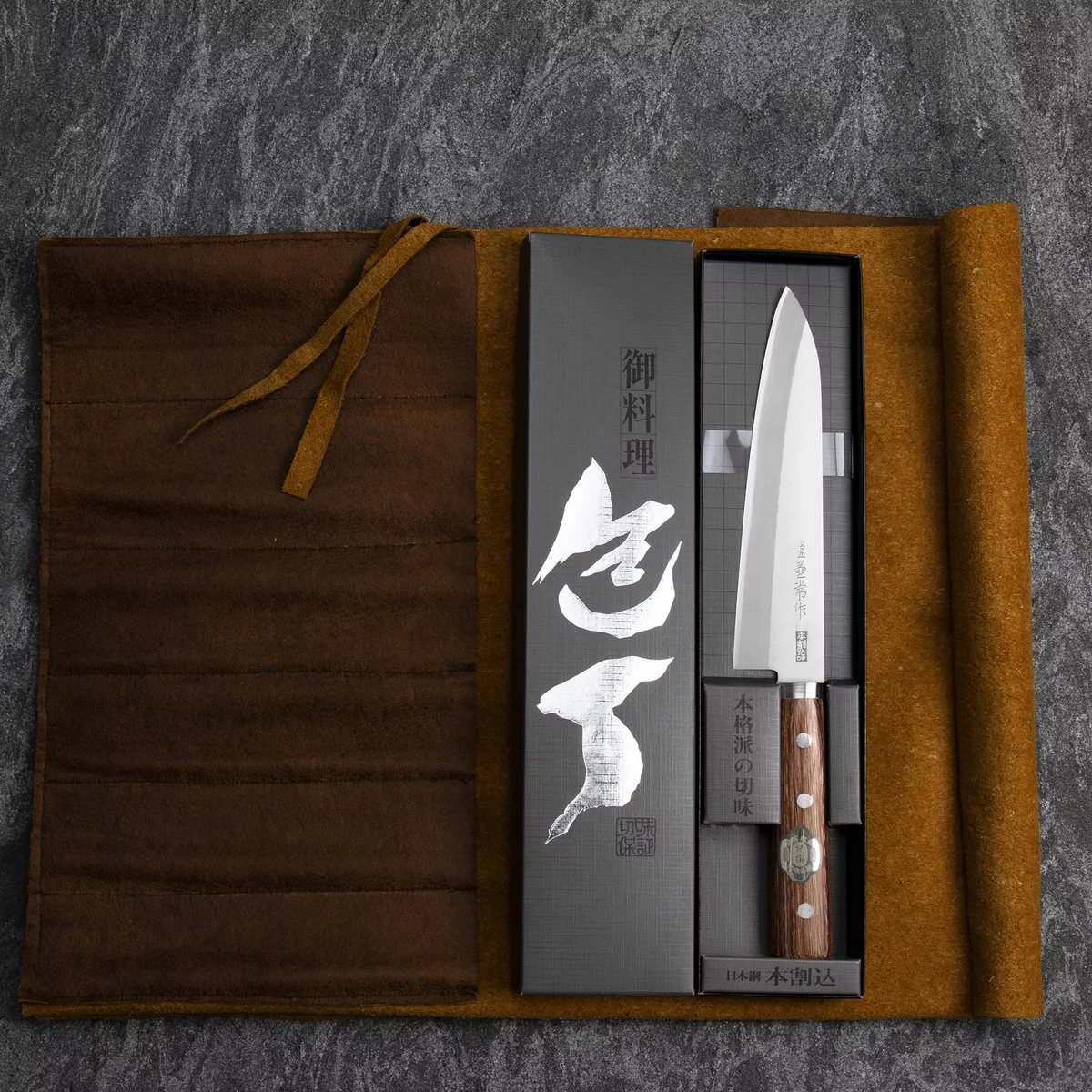 Kanetsune Seki 2000 Shiro-2/SUS410 Nóż Szefa Kuchni Gyuto 18 cm — zdjęcie 2