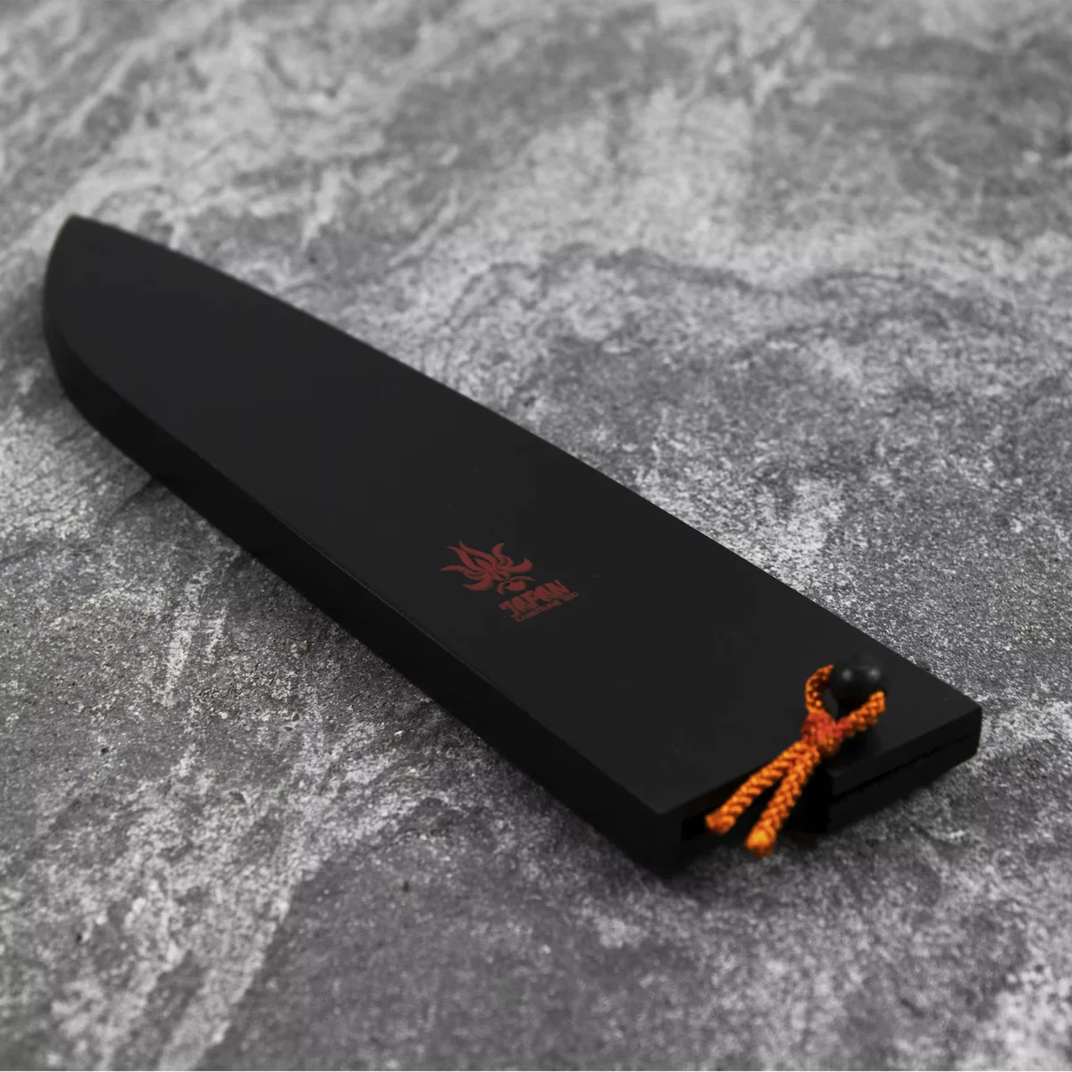 Drewniana Saya Kanetsune - Ochraniacz na Nóż Santoku 18 cm — zdjęcie 3