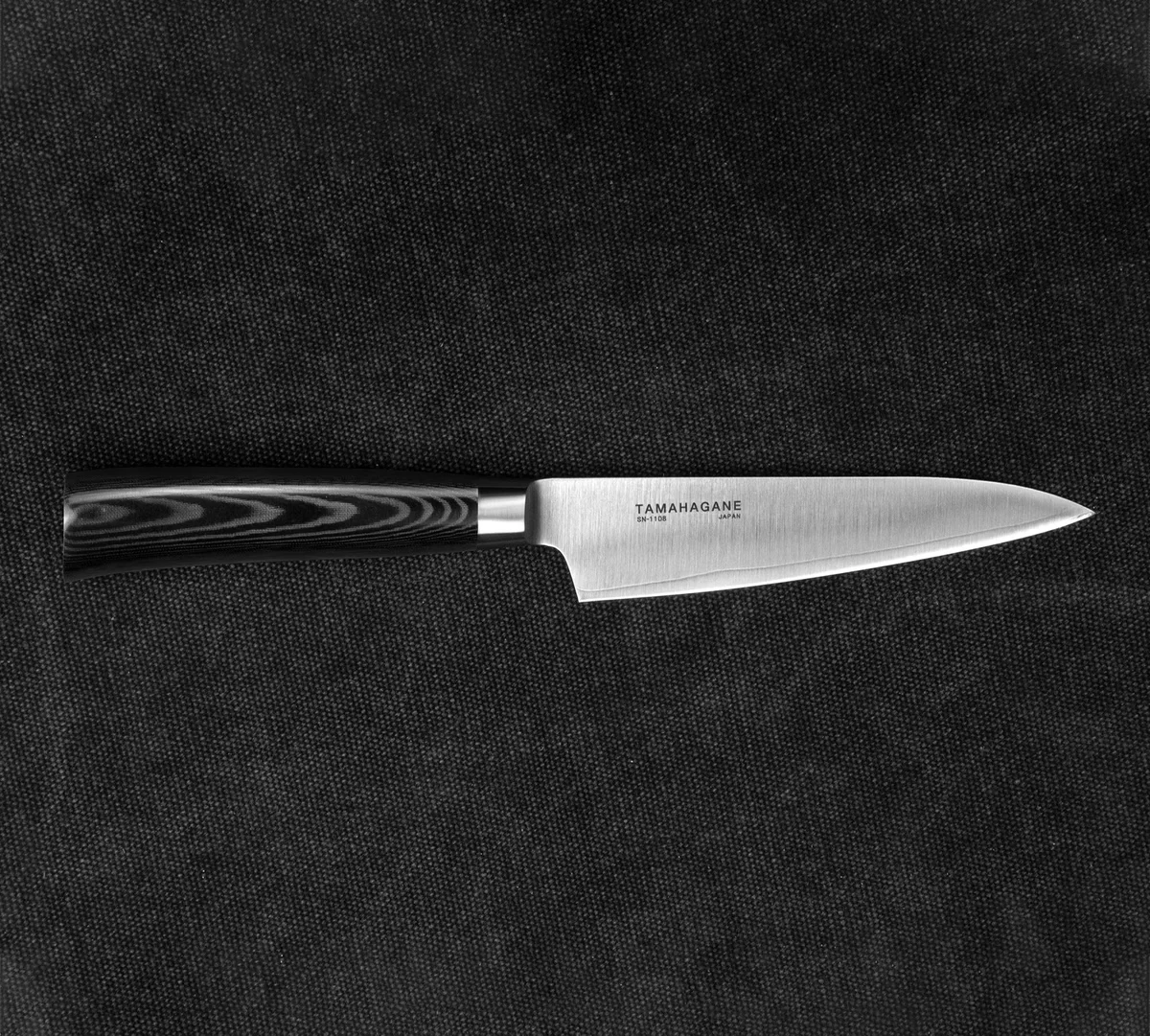 Tamahagane SAN Black VG-5 Nóż Uniwersalny 12 cm — zdjęcie 2