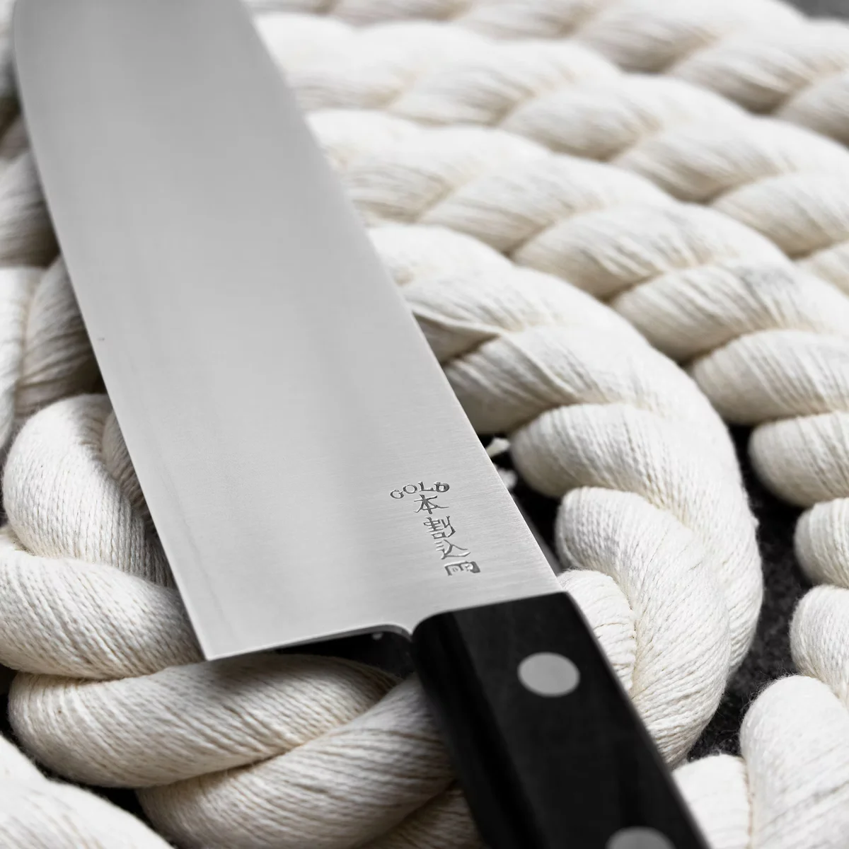 Kanetsune 5500 VG-2 Nóż Nakiri 16,5 cm — zdjęcie 7