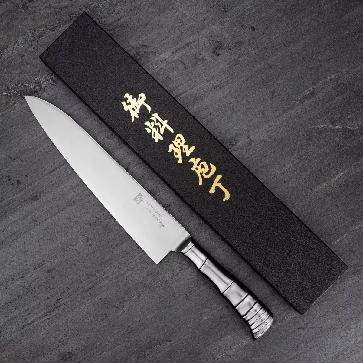 Tamahagane Bamboo VG-5 Nóż szefa kuchni 24 cm — zdjęcie 2