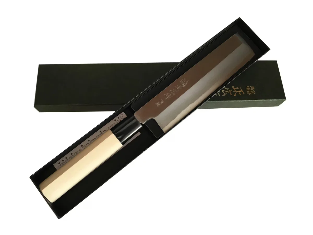 Masahiro Bessen Usuba Nóż do Warzyw Stal Węglowa 15.5 cm — zdjęcie 4