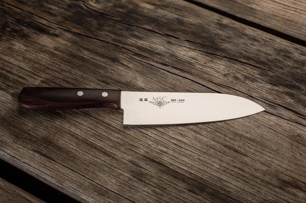 Masahiro MSC Nóż Santoku 16.5 cm — zdjęcie 6