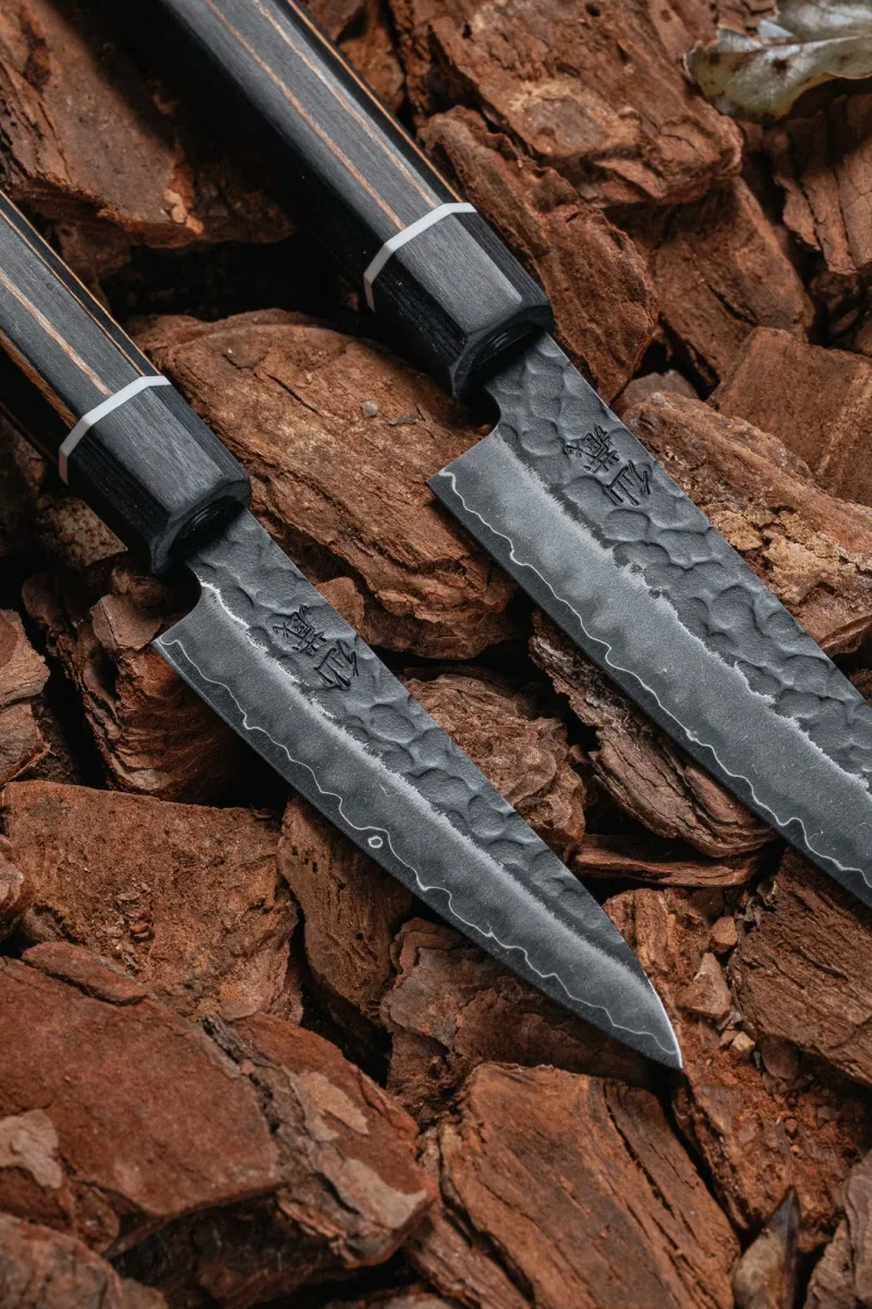Suncraft Senzo Finest Bunka 16,5 cm - Nóż kuchenny ze stali SPG-STRIX z  — zdjęcie 3