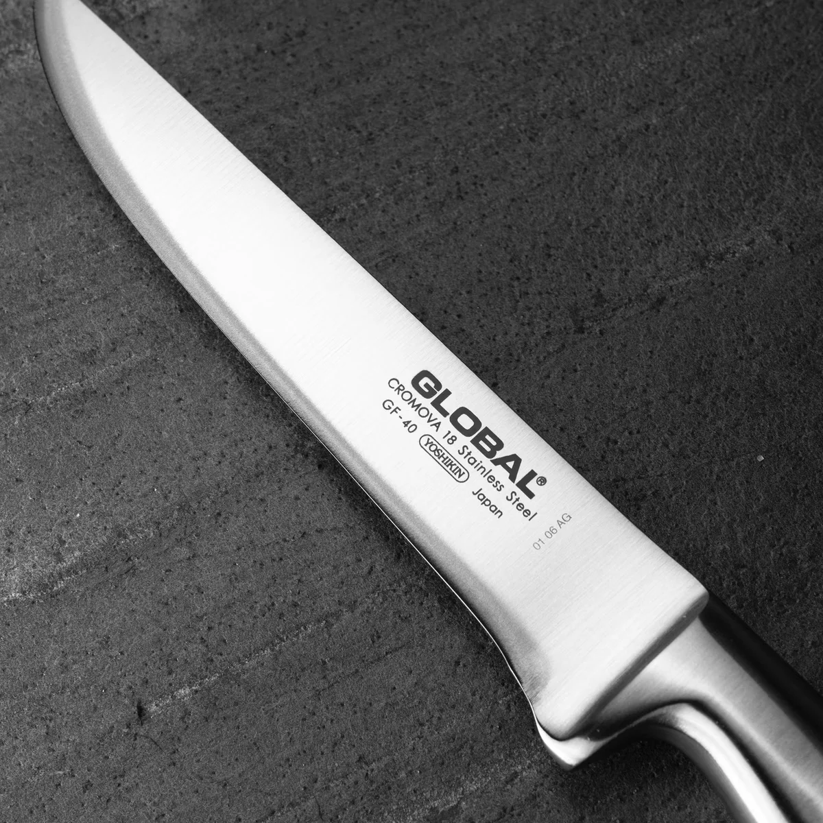 Global GF-40 Europejski Nóż Kuchenny do Trybowania 15 cm — zdjęcie 3