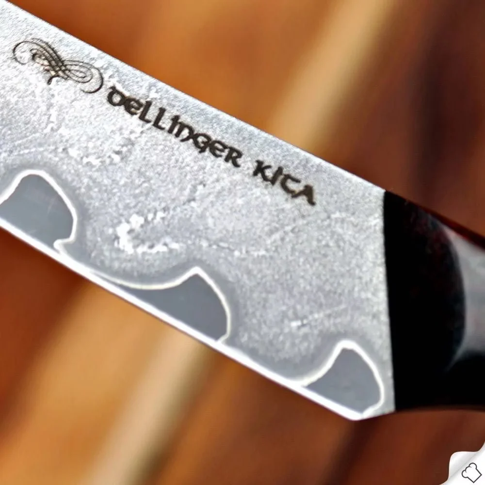 Dellinger KITA North Damascus Nóż Utility 12 cm — zdjęcie 6