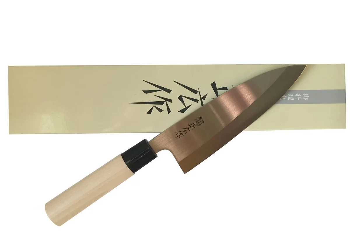 Masahiro MS-8 Deba - Japoński Nóż do Ryb i Mięsa, Ostrze 16.5 cm — zdjęcie 3