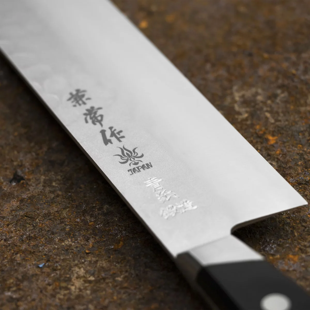 Kanetsune YH-3000 Aogami#2/SS Nóż Nakiri 16,5 cm — zdjęcie 6