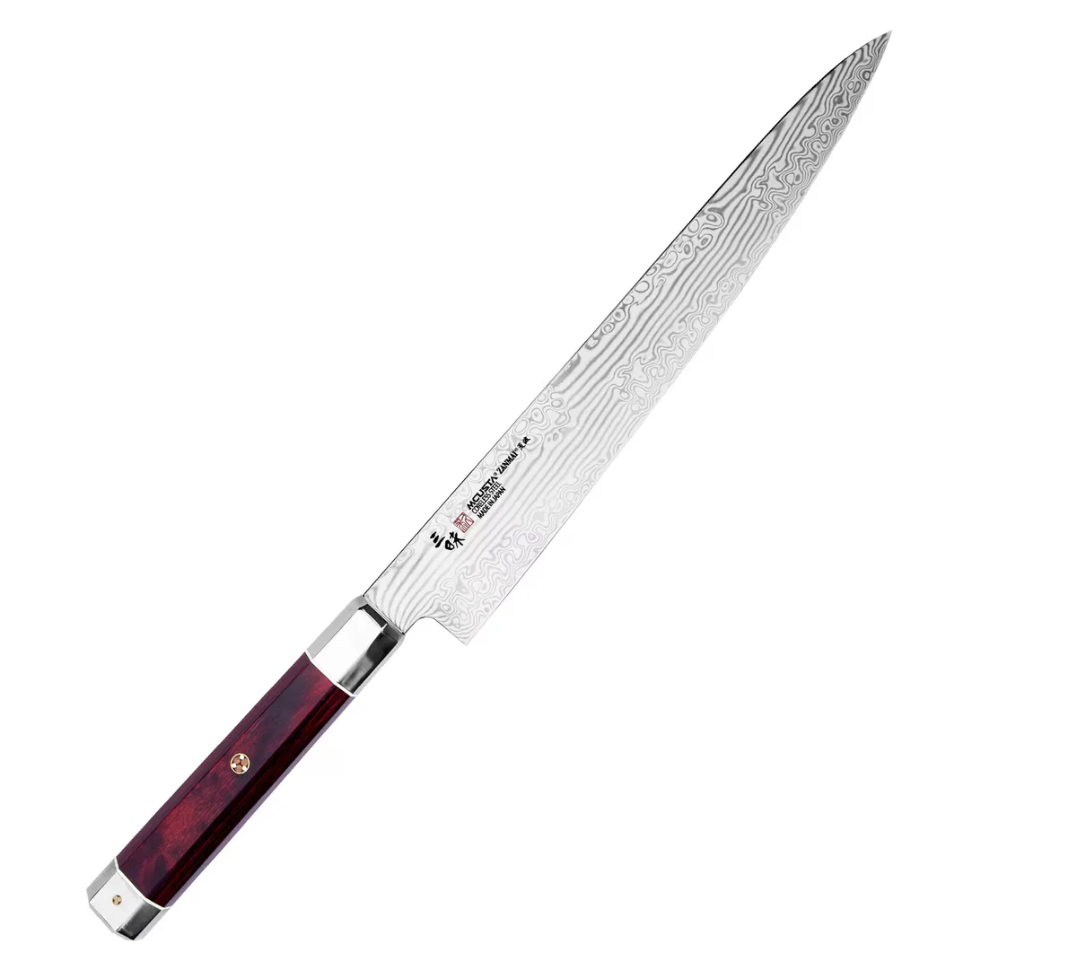 Mcusta Zanmai VG-10 Ultimate Aranami Nóż Sujihiki 24 cm