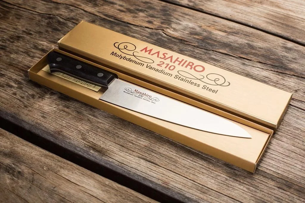 Masahiro BWH Chef - Nóż Szefa Kuchni 21 cm — zdjęcie 5