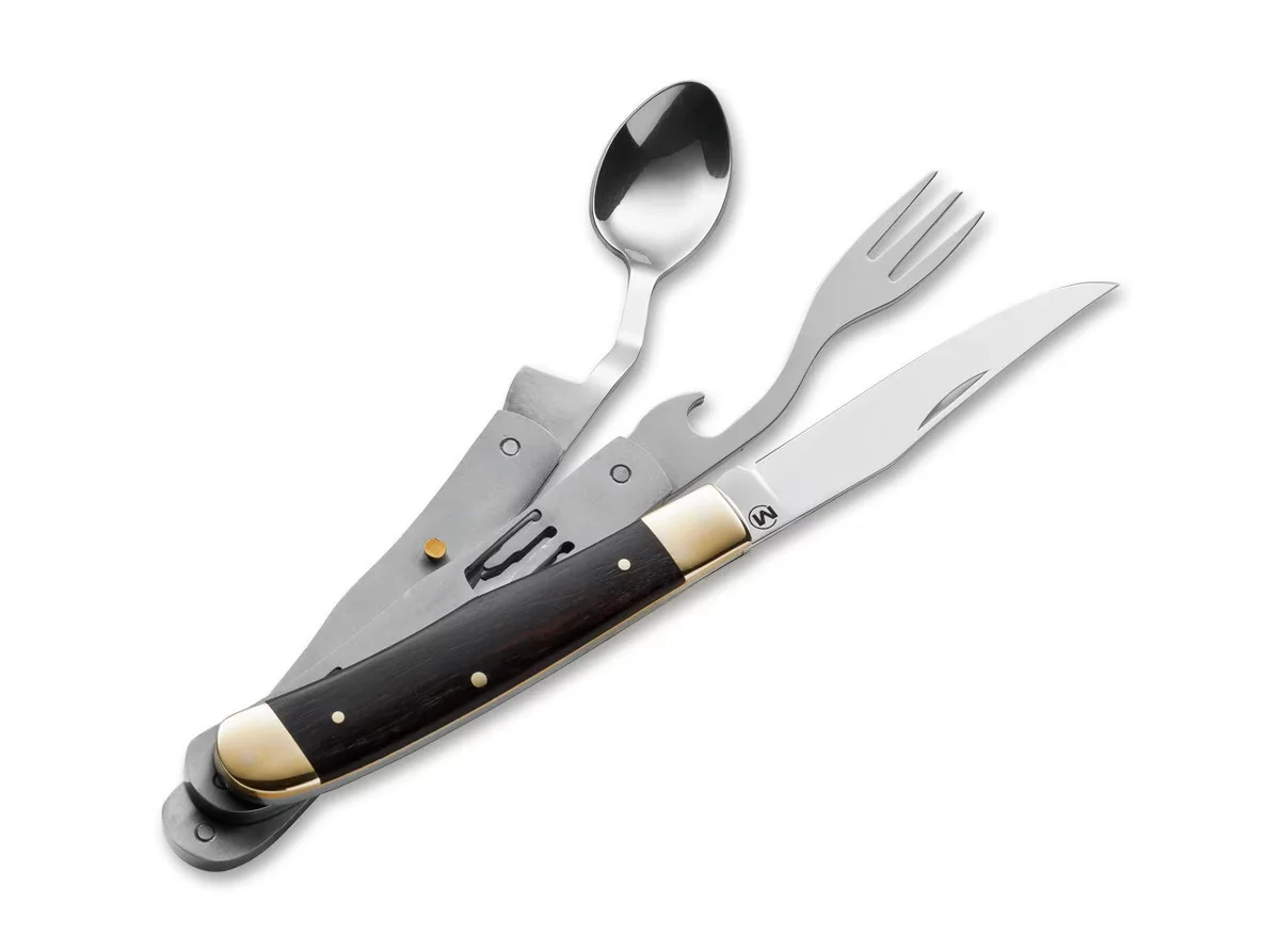 Scyzoryk Boker Magnum Bon Appetite - zestaw sztućców turystycznych, dł. 18.7 cm — zdjęcie 2