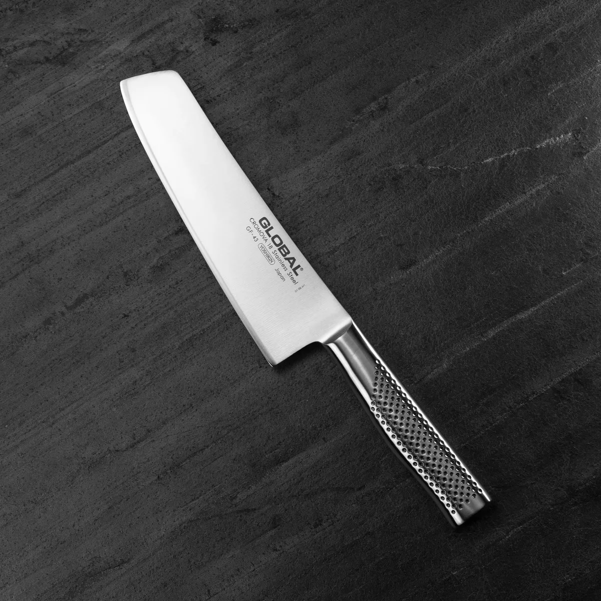 Global GF-43 Profesjonalny Nóż Nakiri do Warzyw 20 cm — zdjęcie 7