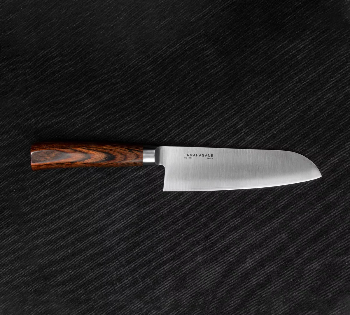 Tamahagane SAN Brown VG-5 Nóż Santoku 17,5 cm — zdjęcie 2