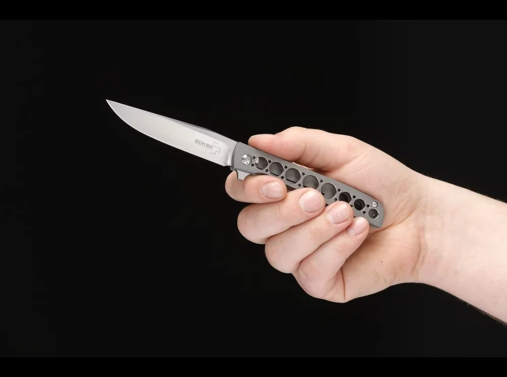 Nóż Böker Plus Urban Trapper – Lekki i Smukły Folder EDC z Tytanu i VG-10 — zdjęcie 7