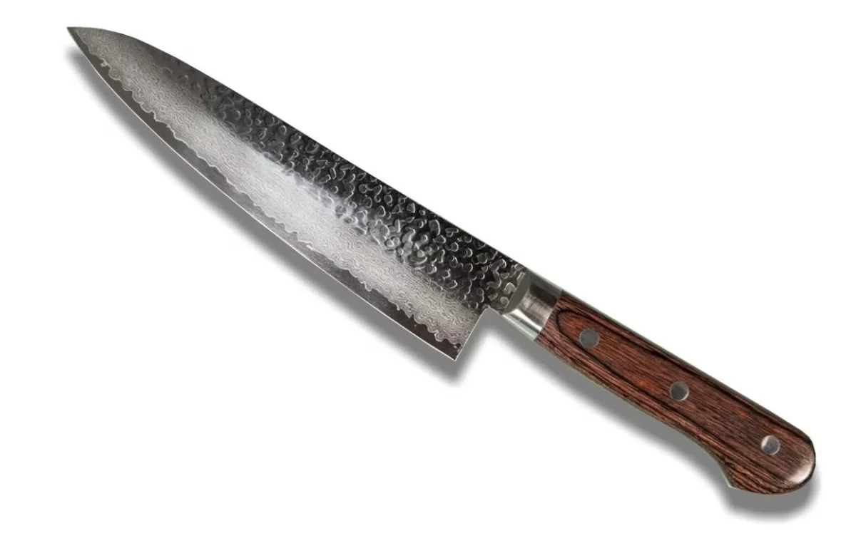 Nóż Suncraft SENZO UNIVERSAL Gyuto 180 mm ze Stali Damasceńskiej VG-10 — zdjęcie 2