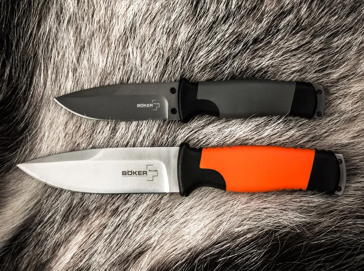 Nóż Böker Plus Outdoorsman ze stałą klingą — zdjęcie 4