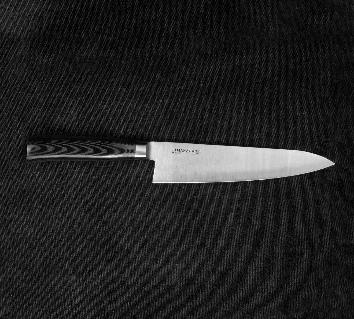 Tamahagane SAN Black VG-5 Nóż Szefa 21 cm — zdjęcie 2