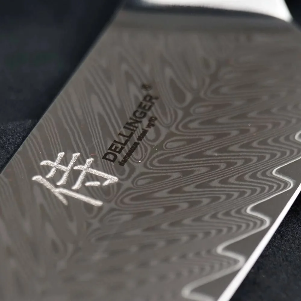 Dellinger RESIN FUTURE Nóż Santoku 17 cm — zdjęcie 5