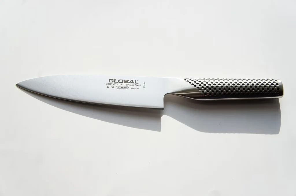 Nóż kuchenny szefa kuchni Global G-58, ostrze 16 cm — zdjęcie 2