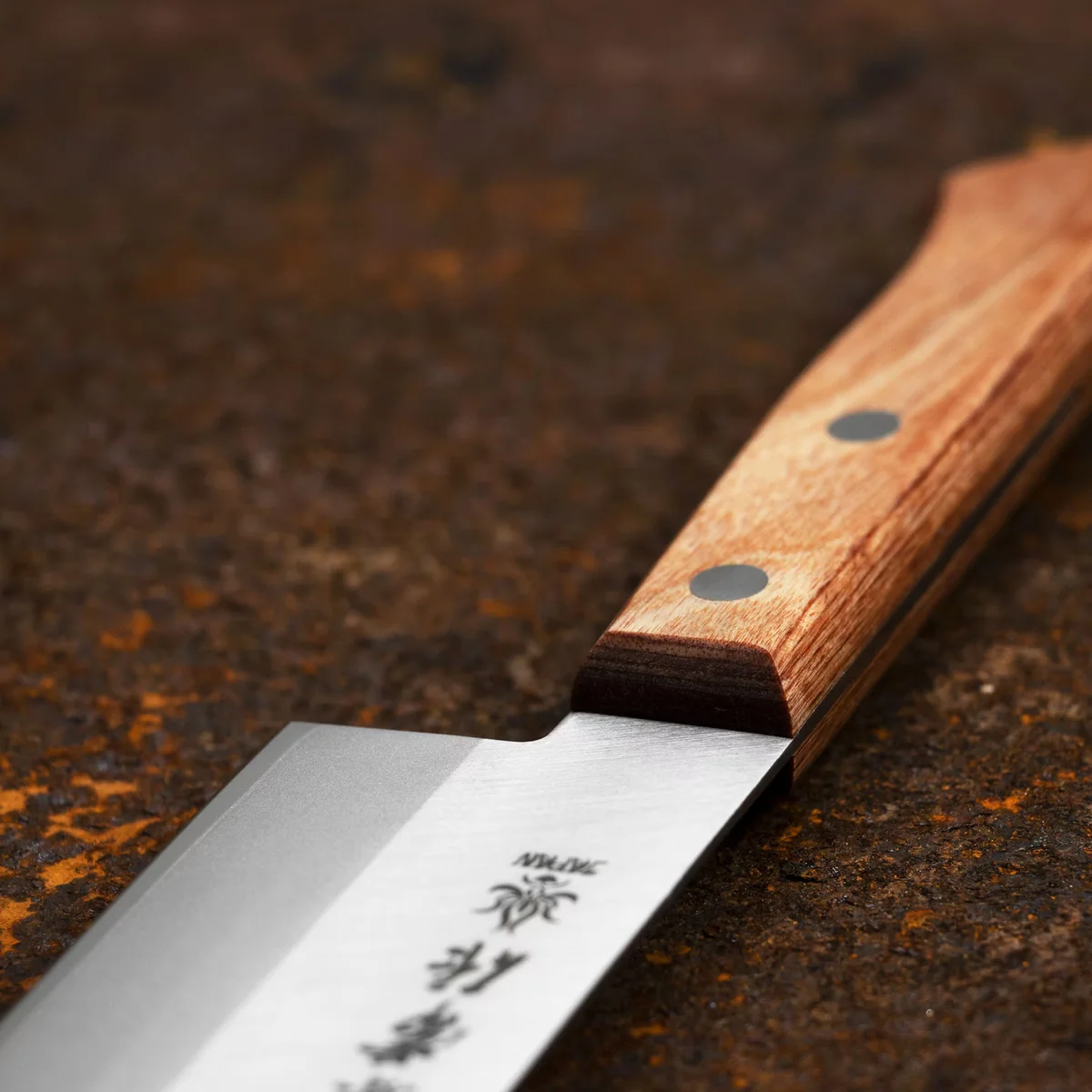 Kanetsune 510 Shiro-2/SS Nóż Nakiri 16,5 cm — zdjęcie 7