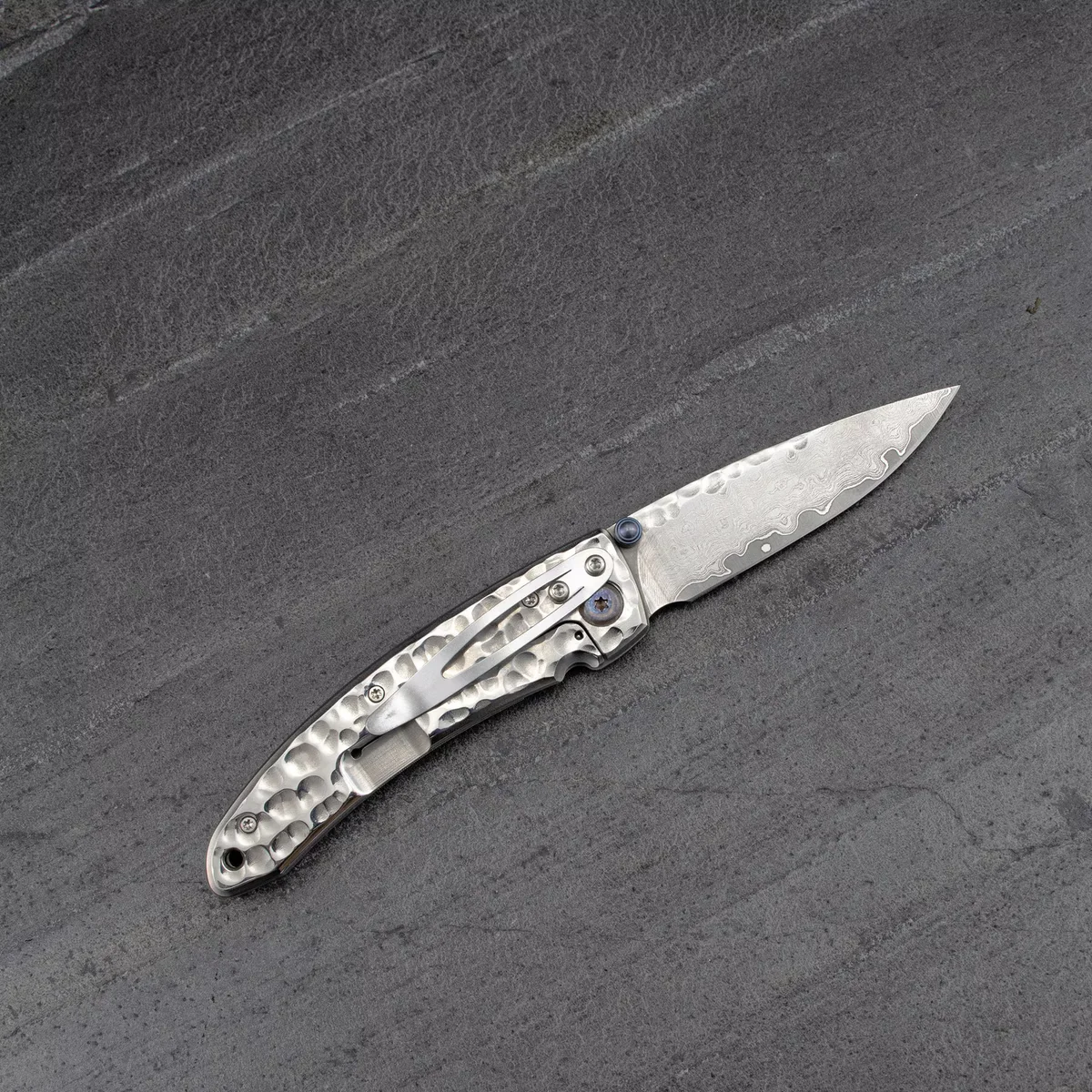 Mcusta Shinra Small Tsuchi Damascus VG-10 Nóż Składany 6,5 cm — zdjęcie 8