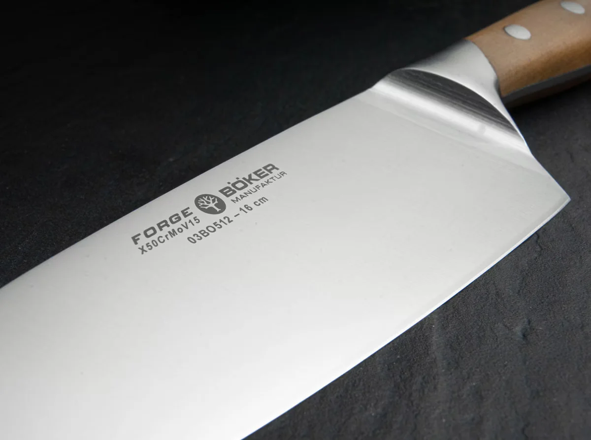 Nóż Santoku Böker Forge Wood 16 cm — zdjęcie 5